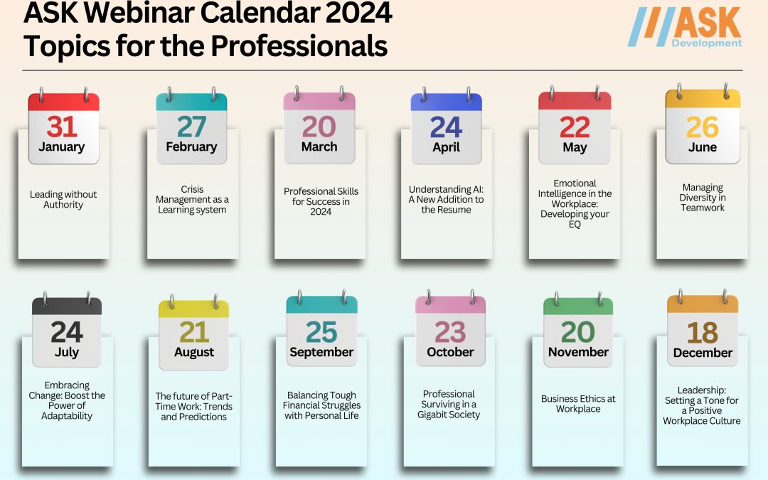 Webinar Calendar 2024