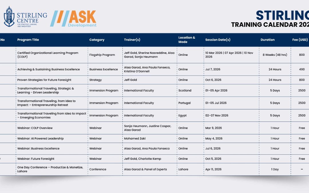 Stirling-Training-Calendar-2026